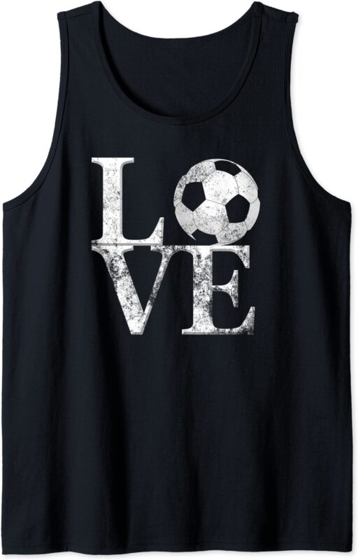 soccer love football tank top men