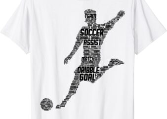 soccer player men kids boys t shirt men