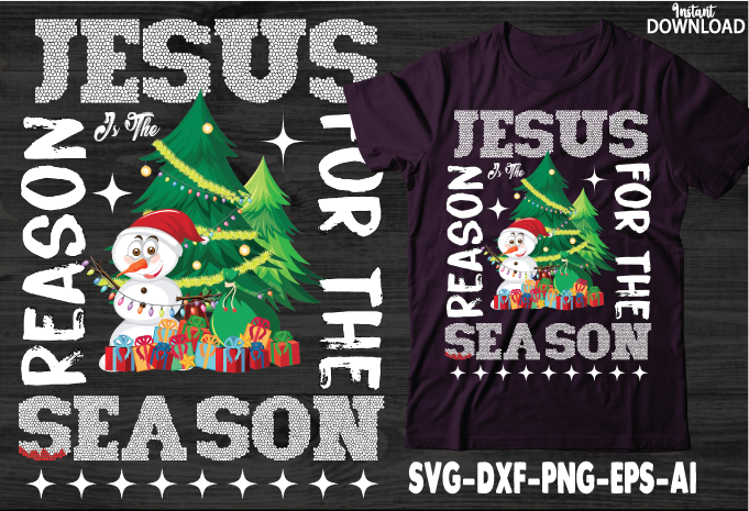 Jesus is the Reason for the Season,Christmas Shirt, Women Christmas Shirt, Cute Christmas Shirt, Women Holiday Shirt, Farm Fresh Christmas Trees Truck Shirt, Christmas T-shirt, Christmas Family, Red Truck Shirt,