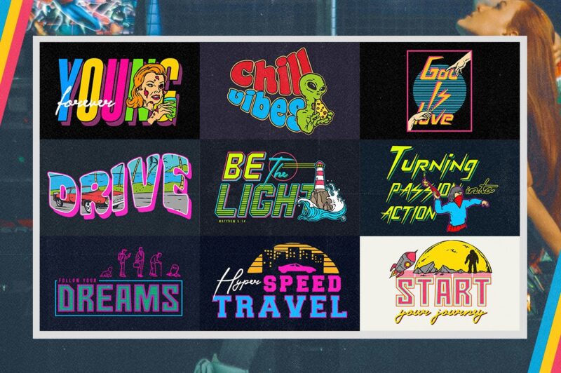 Back to the 90s T-Shirt Designs