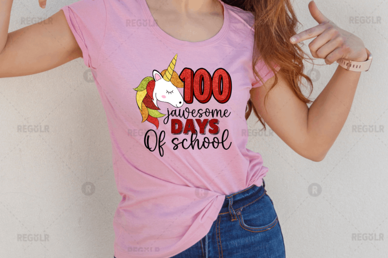 100 Days Of School Sublimation Bundle