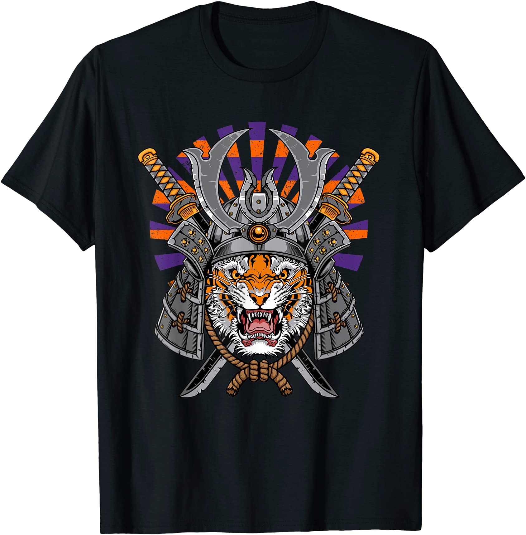 tiger samurai tiger japanese t shirt men - Buy t-shirt designs