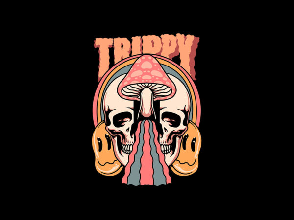 Trippy world streetwear t shirt designs for sale