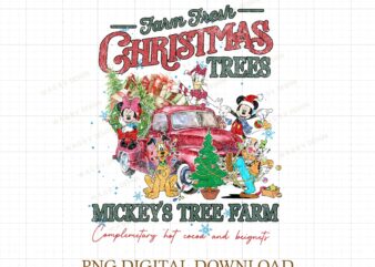 Tree Farm Mouse & Friends Christmas Png, Merry Christmas Png, Christmas Vibes Png, Family Christmas Png, Family Vacation Christmas,Xmas Png t shirt designs for sale