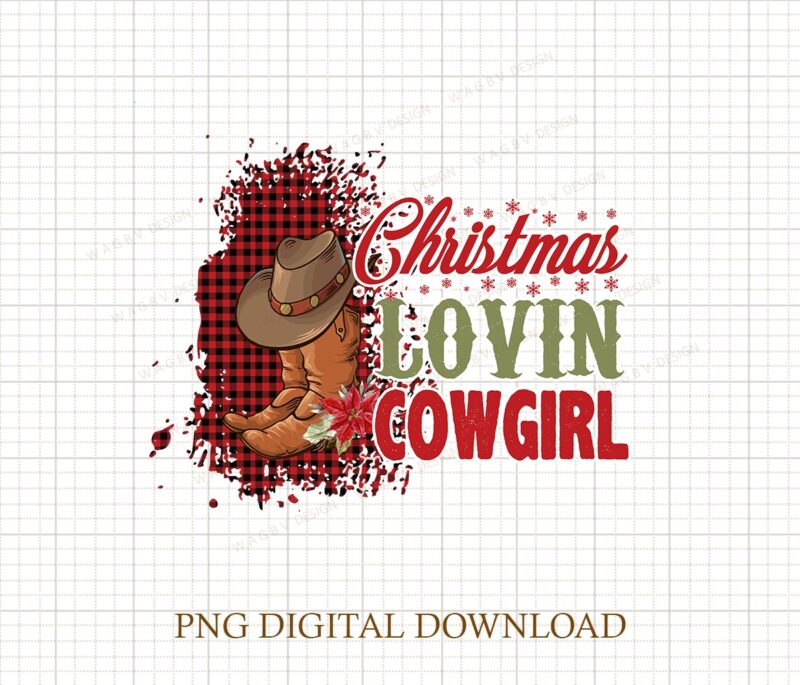 Christmas Loving Cowgirl png, Christmas png, Holiday png, Cowgirl Png ,Sublimation Designs