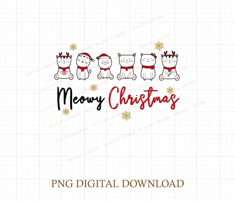 cat sdesign for women, Cat Christmas png, Cat Lovers Christmas Gift, Cat Mom png