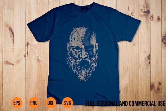 God Of War Ragnarok Shirt Design Art Kratos Unisex svg png God of war ...