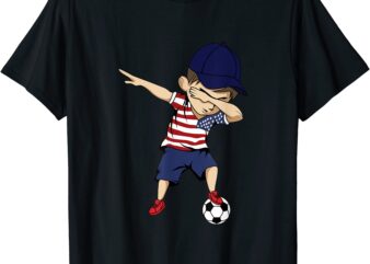 united states dabbing soccer boy shirt usa t shirt men