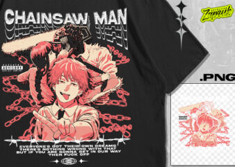 Sold #11 chainsaw man tshirt design , denji chainsaw anime t shirt design png – anime artwork – anime streetwear tshirt design for sale – best selling anime tshirt design – trending anime tshirt design