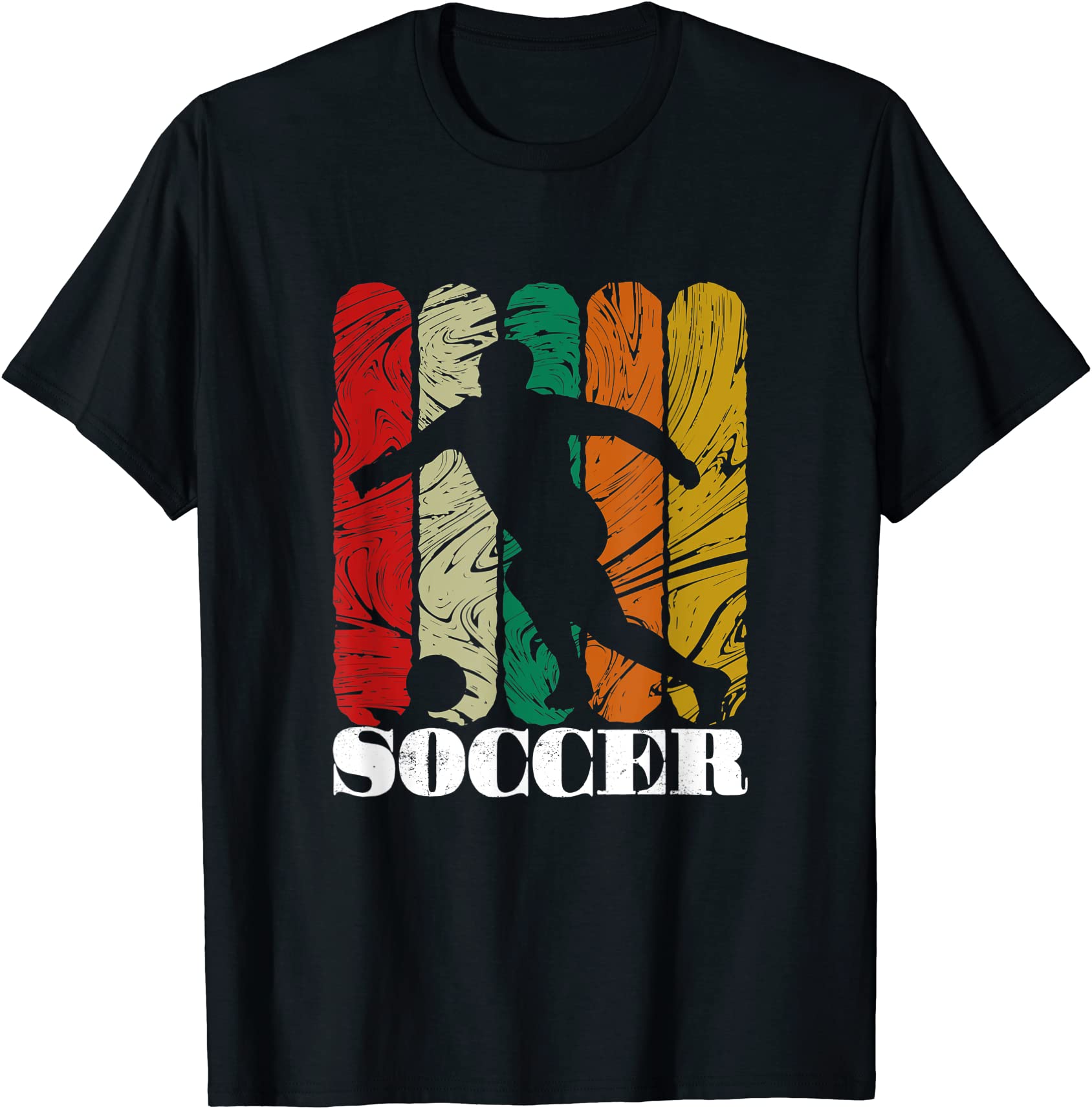vintage soccer design for soccer players amp soccer fans t shirt men ...
