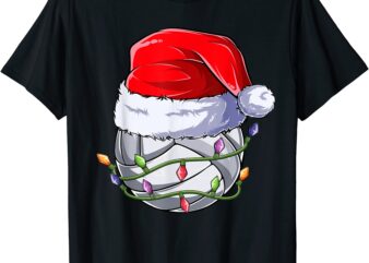 volleyball christmas boy apparel funny santa women girls t shirt men