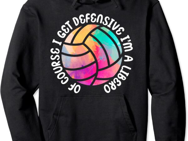 Volleyball tshirt libero defensive volleyball player pullover hoodie unisex