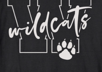wildcats long sleeve t shirt unisex