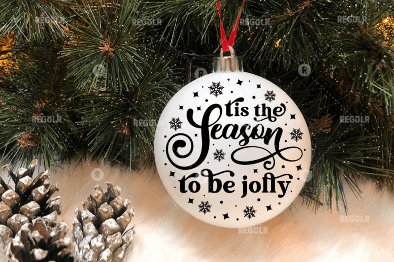 Christmas Ornaments SVG Bundle