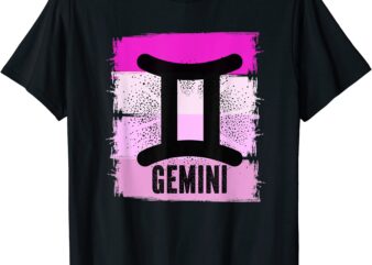 women zodiac gemini june birthday born in may astrology sign t shirt men