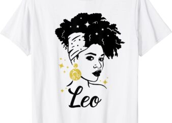 womens cute leo messy bun girl zodiac lover t shirt men