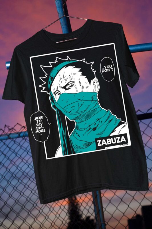 Anime T Shirt Design Bundle Anime Artwork StreetWear Best Selling