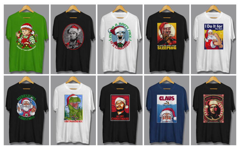 FUNNY CHRISTMAS – T-shirt & Poster Bundles