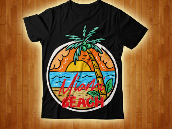Miami beach t-shirt design,family cruish caribbean 2023 t-shirt design, designs bundle, summer designs for dark material, summer, tropic, funny summer design svg eps, png files for cutting machines and print