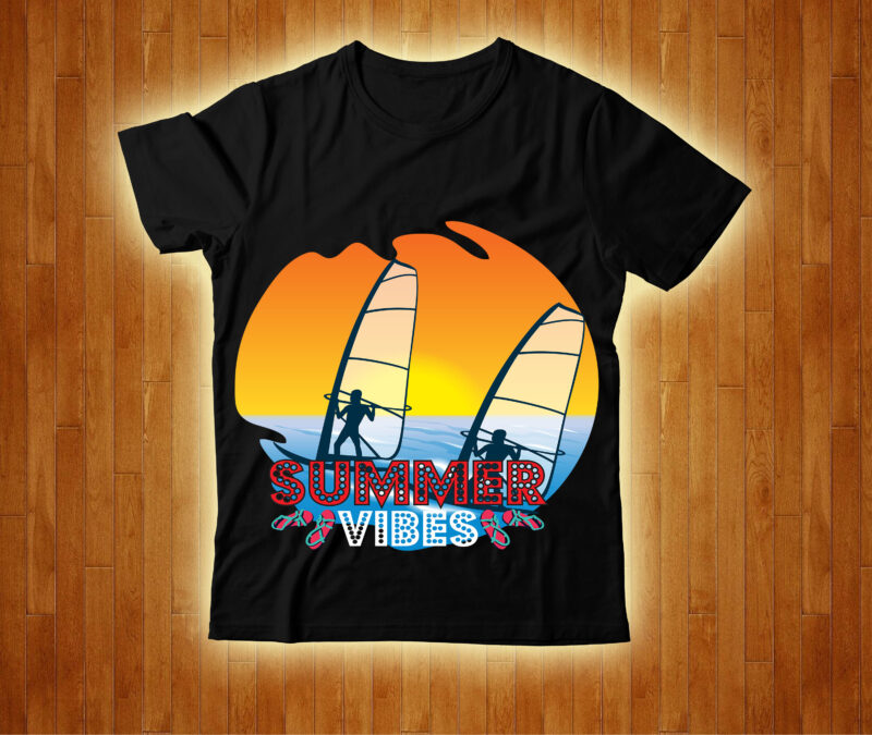 Summer Vibes T-shirt Design,Family Cruish Caribbean 2023 T-shirt Design, Designs bundle, summer designs for dark material, summer, tropic, funny summer design svg eps, png files for cutting machines and print