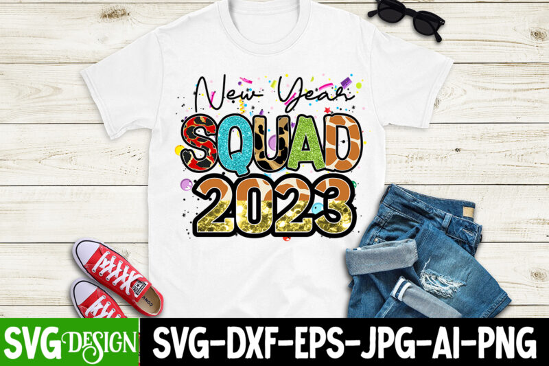 New Year SVG Bundle , Happy New Year 2023 SVG Bundle ,New Year Sublimation Bundle , New Year Sublimation T-Shirt Bundle , Hello New Year Sublimation T-Shirt Design . Hello