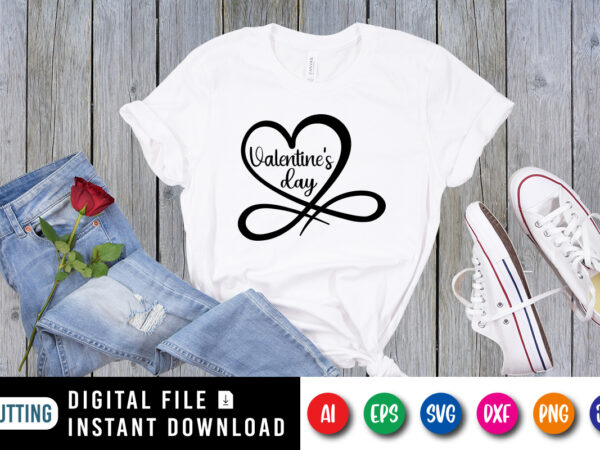 Valentine’s day shirt print template t shirt vector art