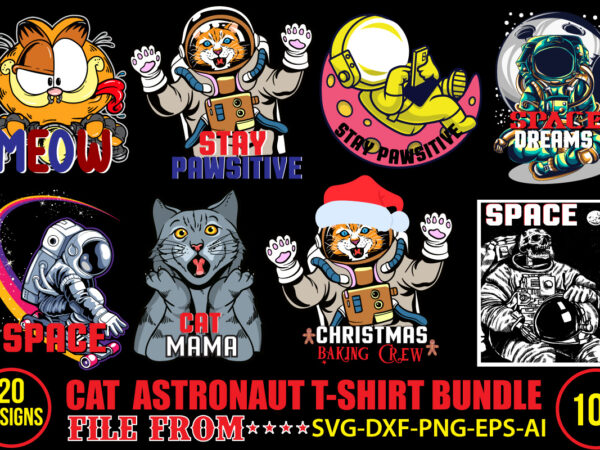 Cat astronaut t-shirt bundle,usa t-shirt bundle ,