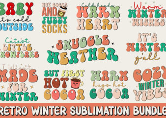 Retro Winter Sublimation Bundle
