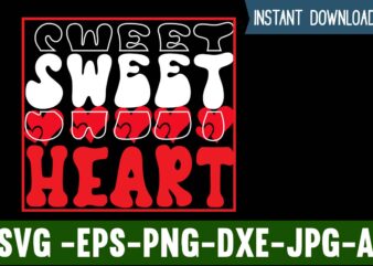 Sweet Heart T-shirt Design,Valentines Day SVG files for Cricut – Valentine Svg Bundle – DXF PNG Instant Digital Download – Conversation Hearts svg,Valentine’s Svg Bundle,Valentine’s Day Svg,Be My Valentine Svg,Love