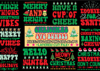 Christmas SVG Bundle