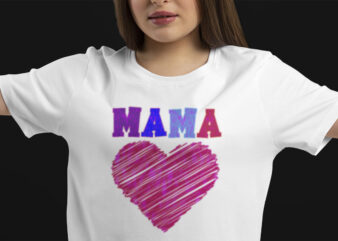 mama t shirt design