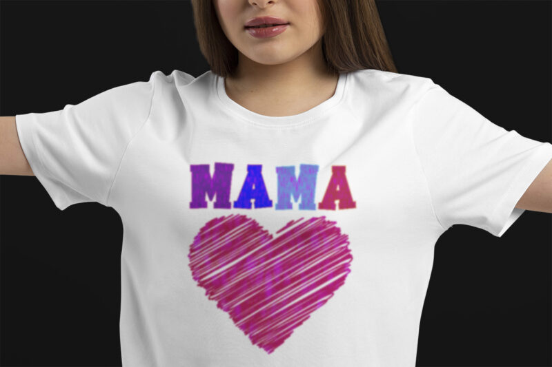 mama t shirt design