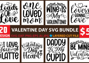 Valentine Day Svg Bundle