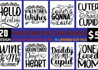 Valentine Day Svg Bundle