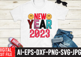 New Year 2023 Sublimation Design , Happy New Year 2023 Sublimation PNG , Happy New Year 2023,New Year SVG Cut File, New Year SVG Bundle, New Year Sublimation Design Bundle,Happy