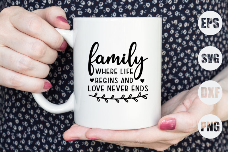 family SVG bundle