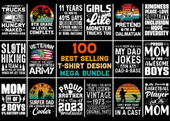 100 T-Shirt Design Mega Bundle,T-Shirt Design,T-Shirt Design Bundle,T-Shirt Design Bundle PNG SVG EPS,T-Shirt Design PNG SVG EPS,T-Shirt Design-Typography,T-Shirt Design Bundle-Typography,T-Shirt Design for POD,T-Shirt Design Bundle for POD,Best T-Shirt Design,Best T-Shirt