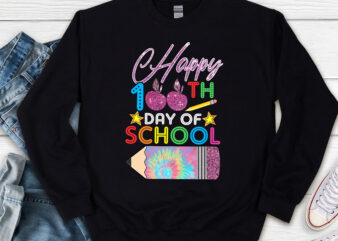 100th Day of School Teachers Funny Happy 100 Days Tie Dye NL