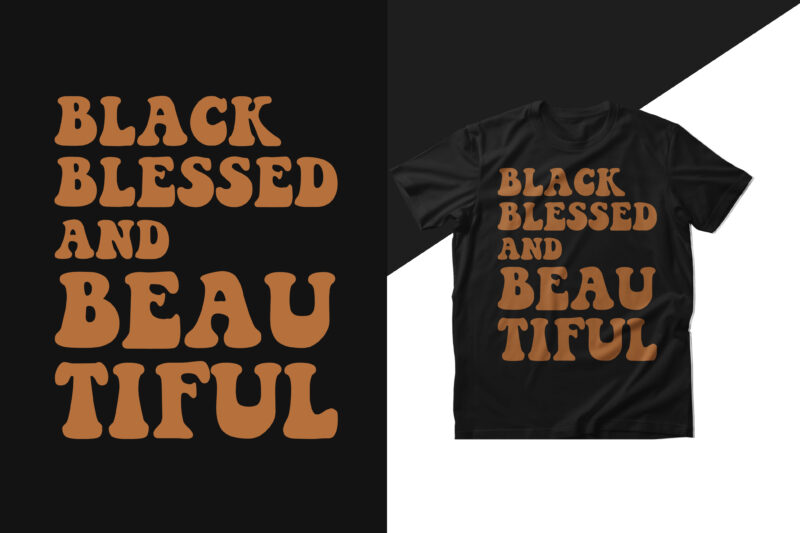 African melanin t shirt design bundle