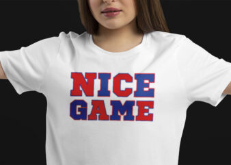 nice game t shirt design