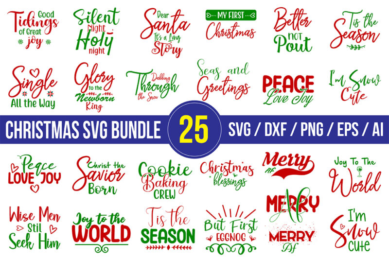 Christmas SVG Bundle