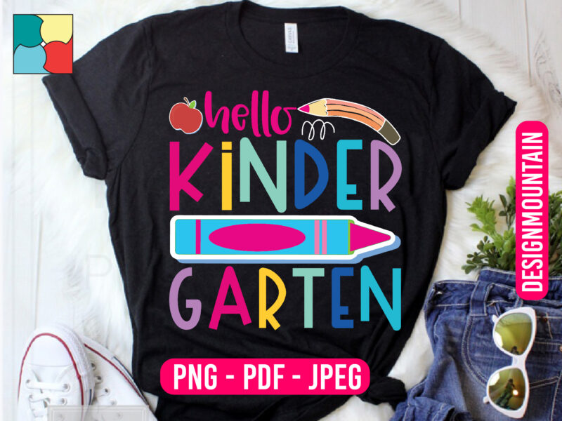 Kindergarten sublimation bundle design