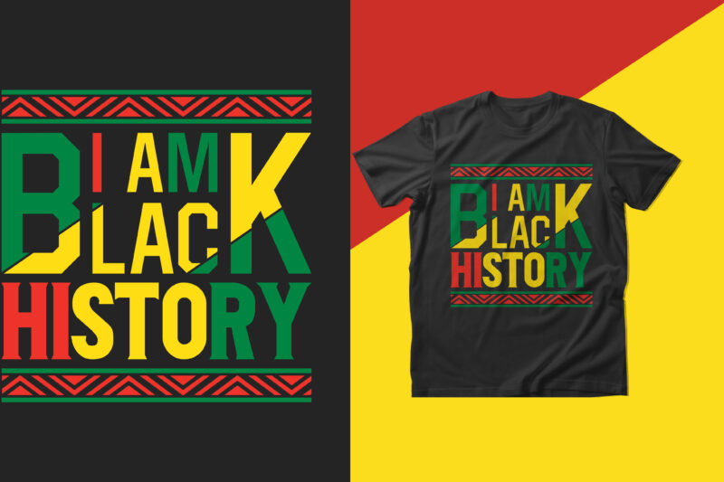 Black history t shirt design bundle