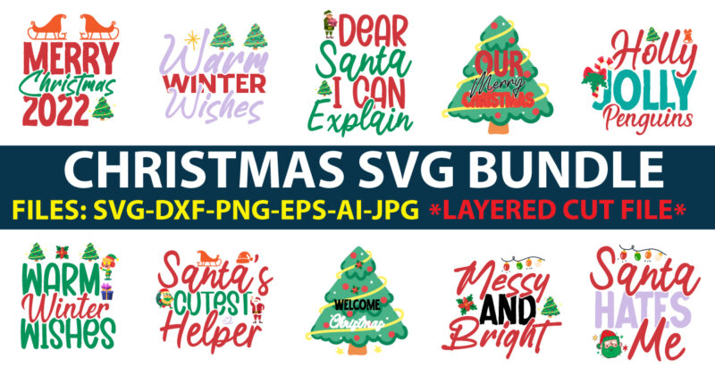 Christmas SVG Bundle