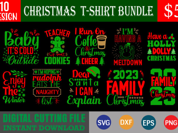 Christmas t-shirt bundle, svg, print template, christmas naughty svg, christmas svg, christmas t-shirt, christmas svg shirt print template, svg, merry christmas svg, christmas vector, christmas sublimation design, christmas cut file