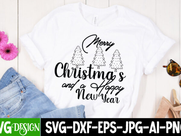 Merry christmas and a happy new year svg cut file, new year svg bundle , new year sublimation bundle , new year svg design quotes bundle , 365 new days