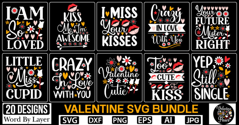 Valentine SVG Bundle Valentines svg bundle, Valentines Day Svg, Happy valentine svg, Love Svg, Heart svg, Love day svg, Cupid svg, Valentine Quote, Cricut svg,Valentine svg bundle, Valentines day svg