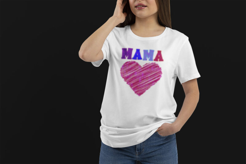 mama t shirt design