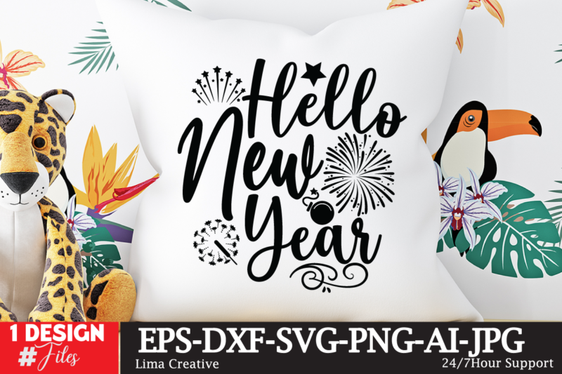 New Year SVG Bundle, SVG Cute File, T-shirt Design, New Year SVG Bundle , New Year Sublimation BUndle , New Year SVG Design Quotes Bundle , 365 New Days T-Shirt