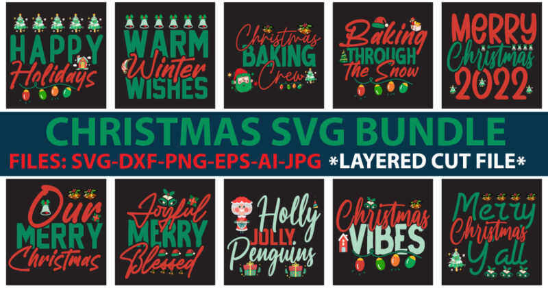 Christmas SVG Bundle